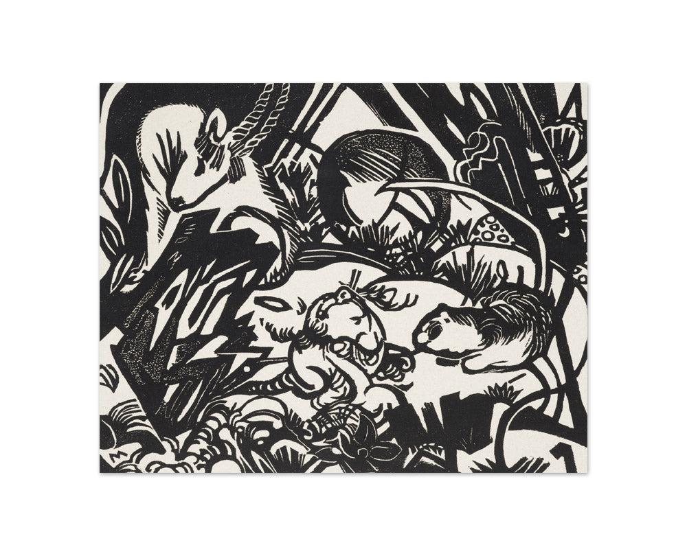 Franz Marc - From the animal legend: Genius - Compact / Full Bleed / No Frame