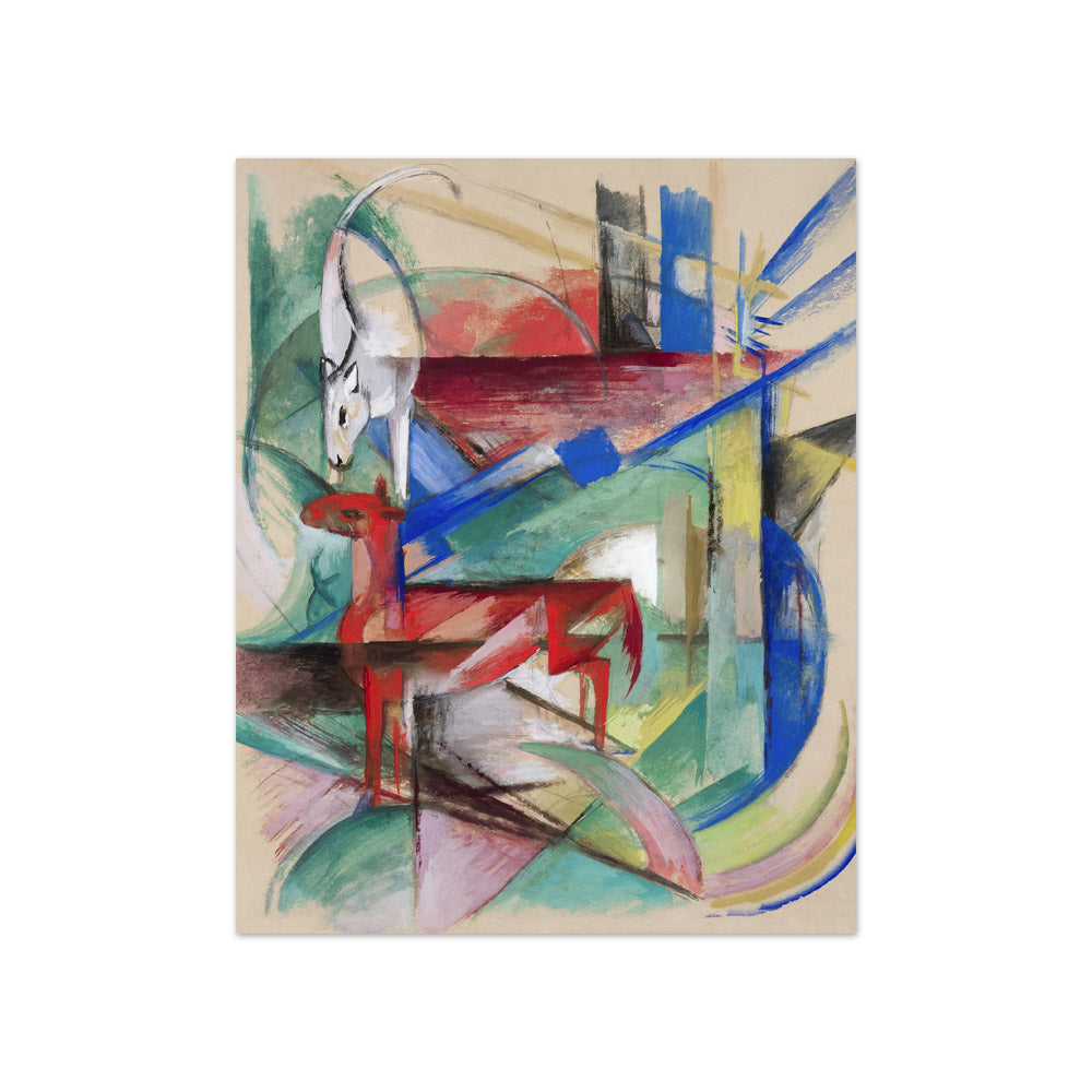 Franz Marc - Landscape with Animals - Compact / Full Bleed / No Frame