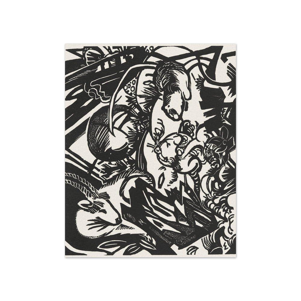 Franz Marc - Animal Legend (Tierlegende) - Compact / Full Bleed / No Frame