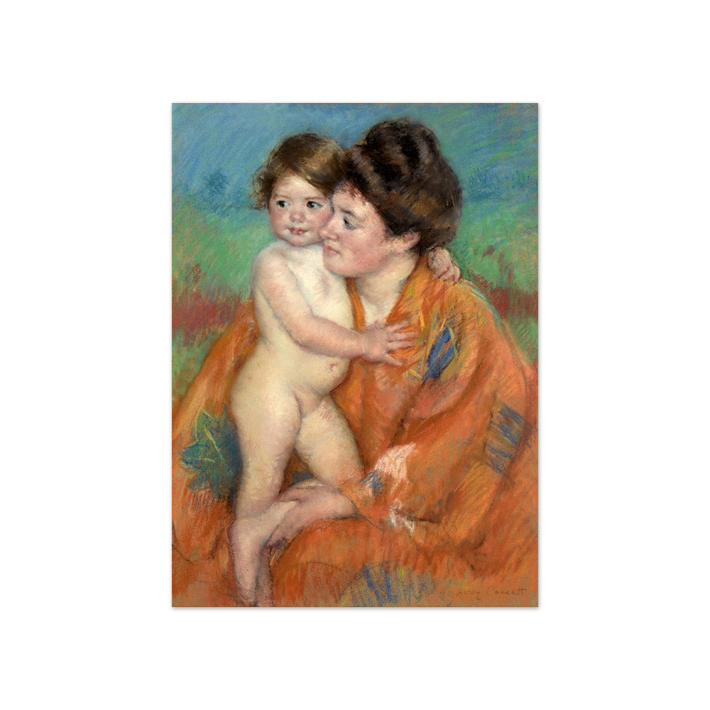 Mary Cassatt - Woman with baby - Compact / Full Bleed / No Frame