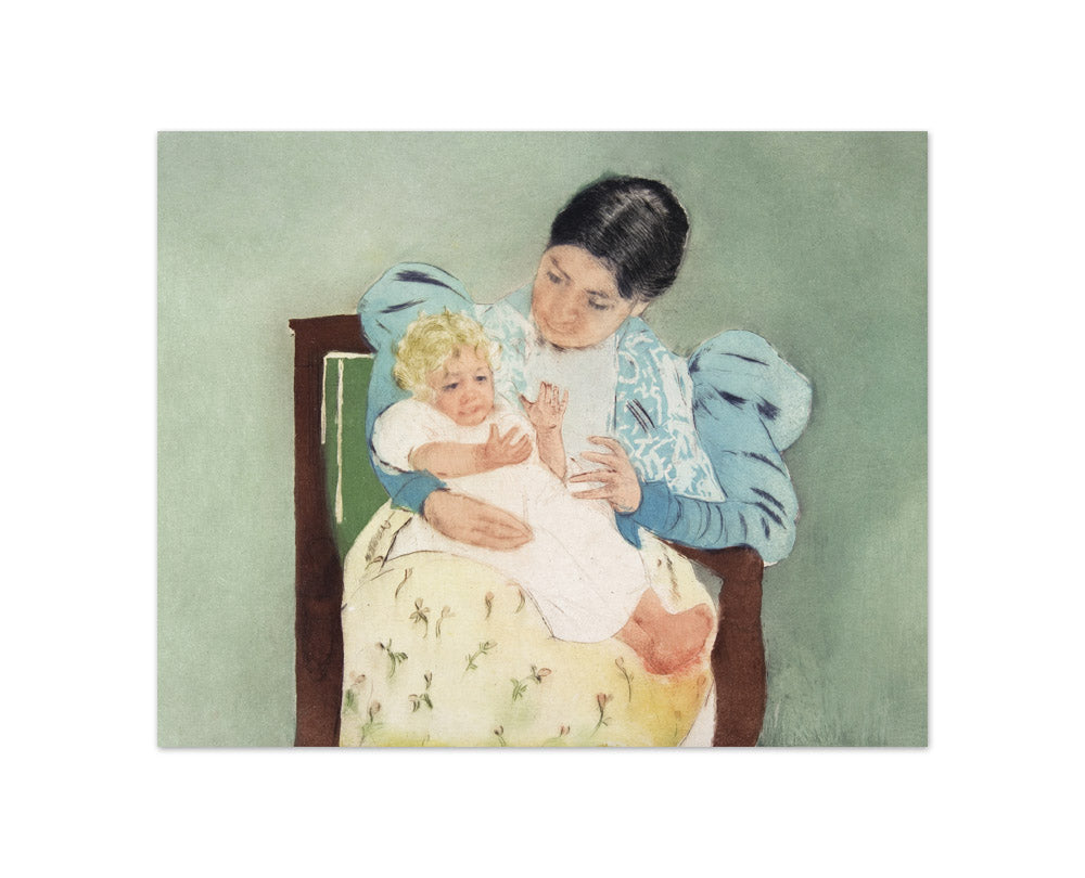 Mary Cassatt - The Barefooted Child - Compact / Full Bleed / No Frame