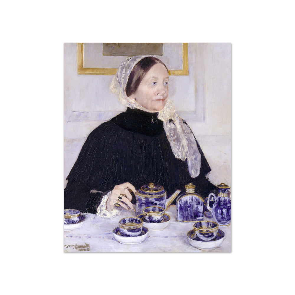 Mary Cassatt - Lady at the Tea Table - Compact / Full Bleed / No Frame
