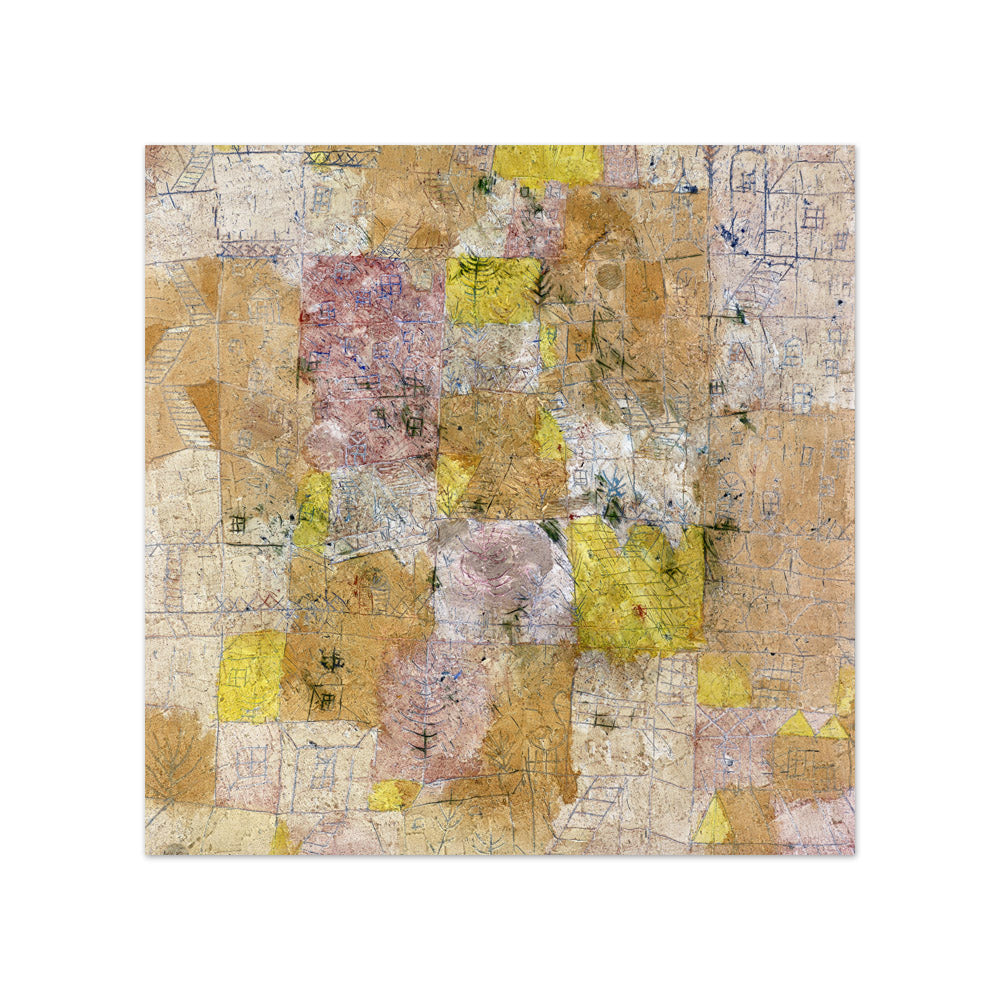 Paul Klee - Suburban idyll (garden city idyll) - Compact / Full Bleed / No Frame