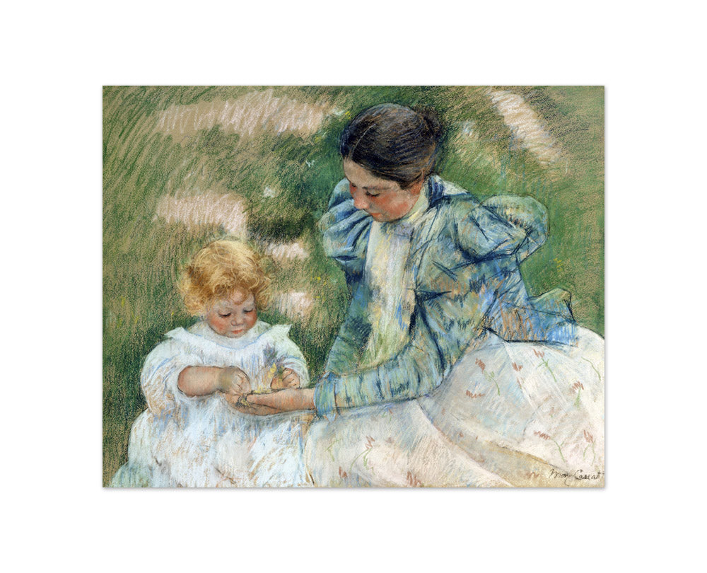 Mary Cassatt - Mother Playing with Child - Compact / Full Bleed / No Frame