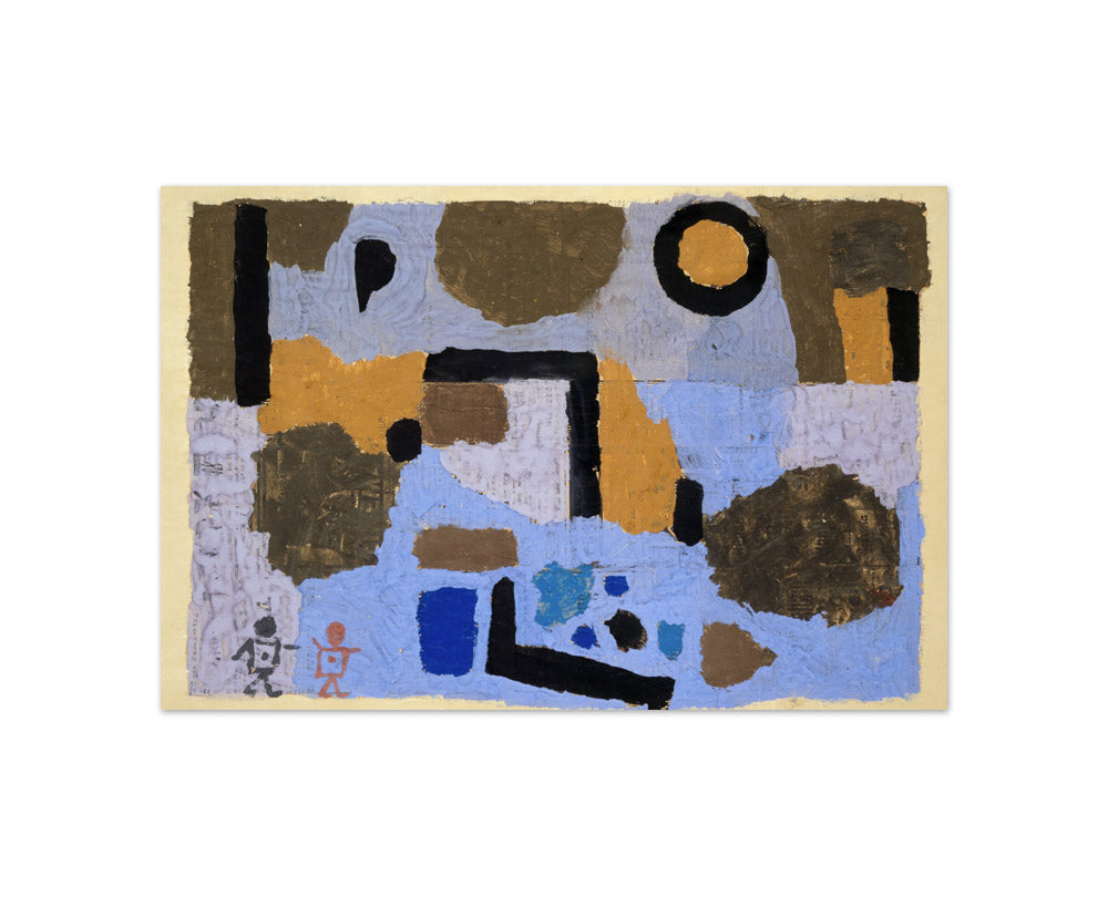 Paul Klee - With the two lost ones - Compact / Full Bleed / No Frame