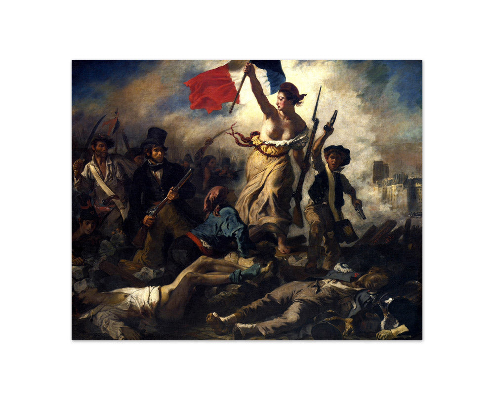 Eugène Delacroix - Liberty Leading the People - Compact / Full Bleed / No Frame