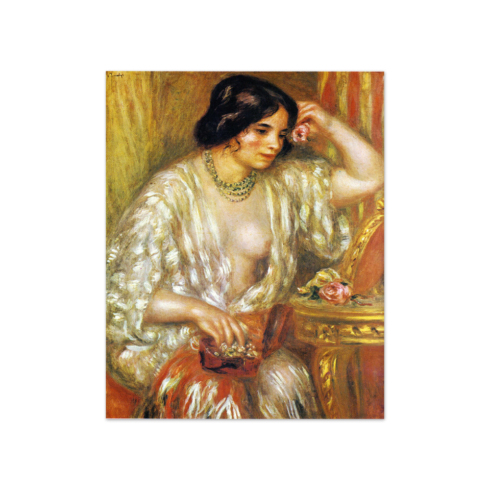Pierre-Auguste Renoir - Gabrielle with Jewellery - Compact / Full Bleed / No Frame