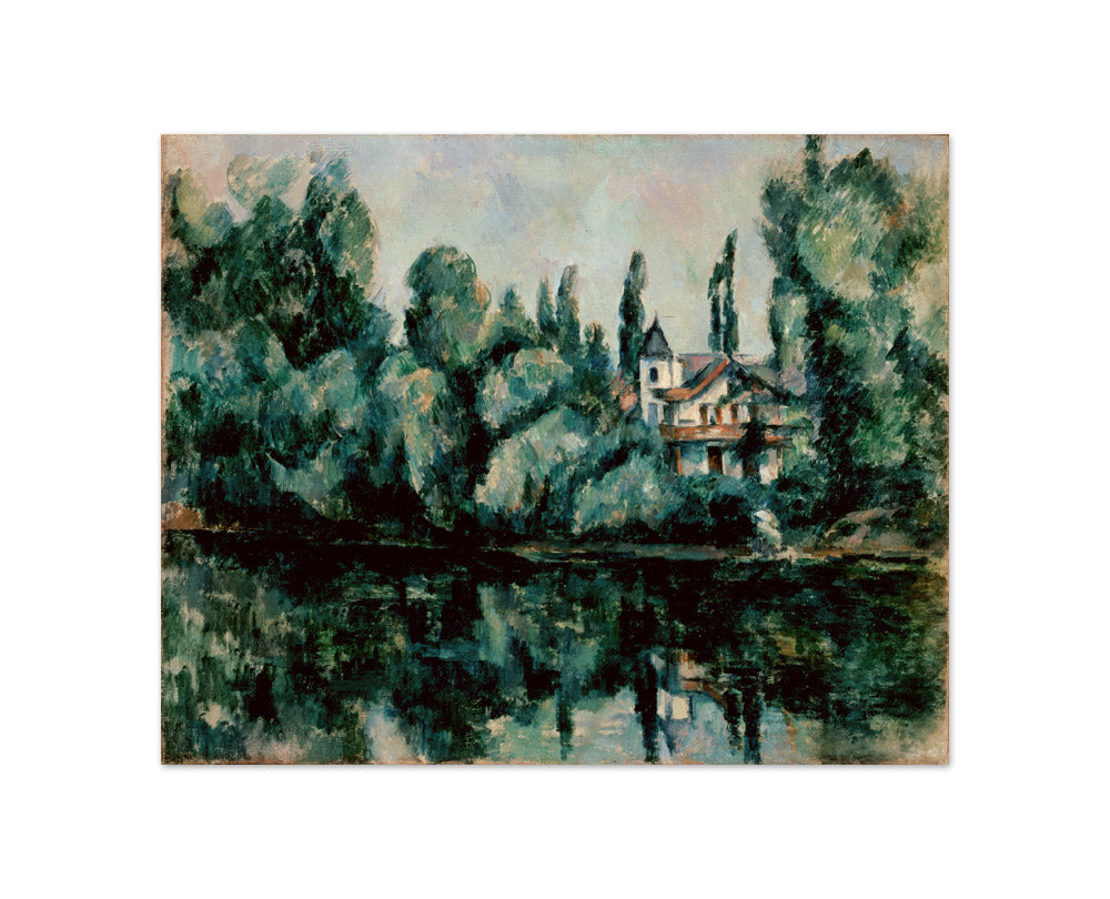 Paul Cézanne - The Banks of the Mame - Compact / Full Bleed / No Frame