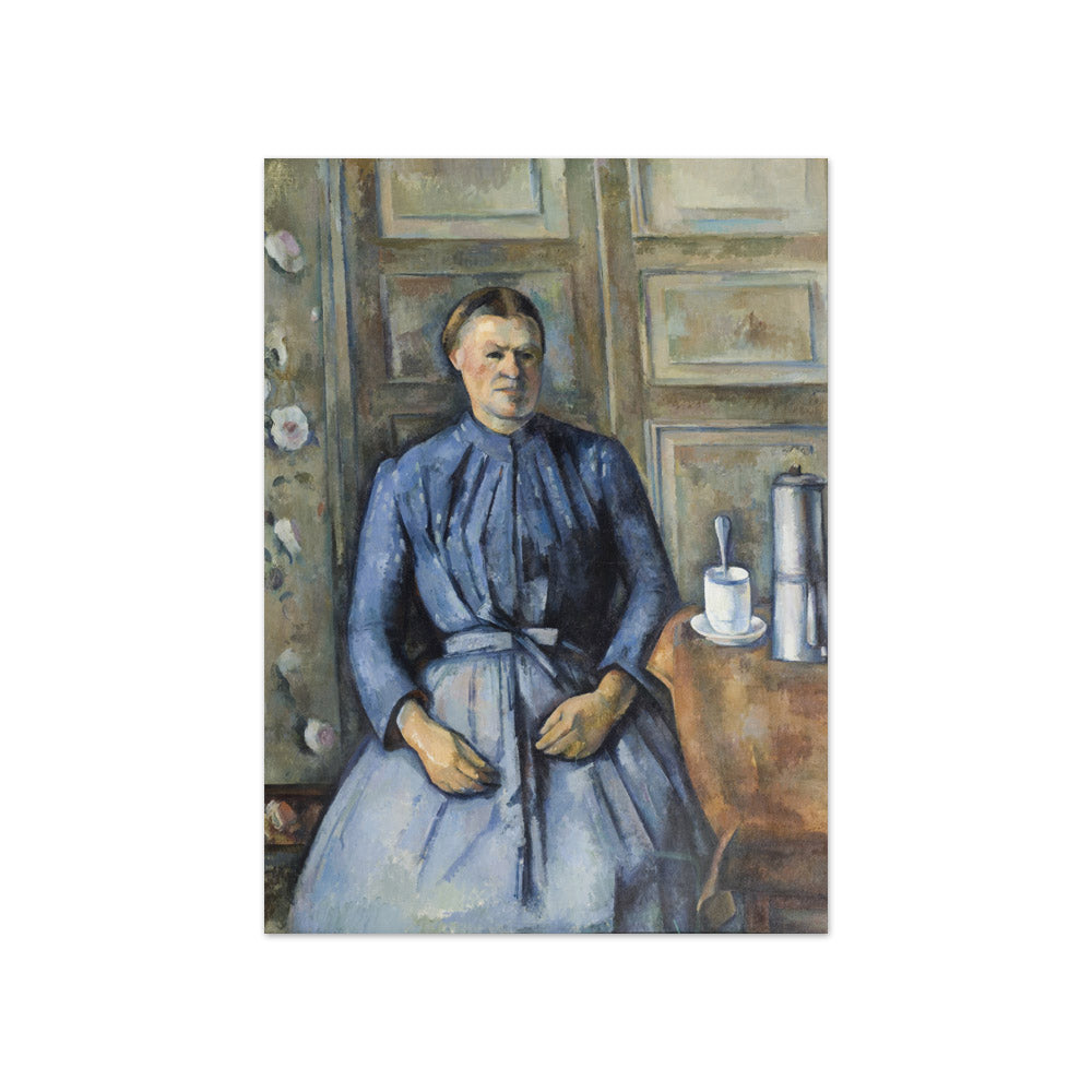 Paul Cézanne - Woman with a Coffeepot - Compact / Full Bleed / No Frame