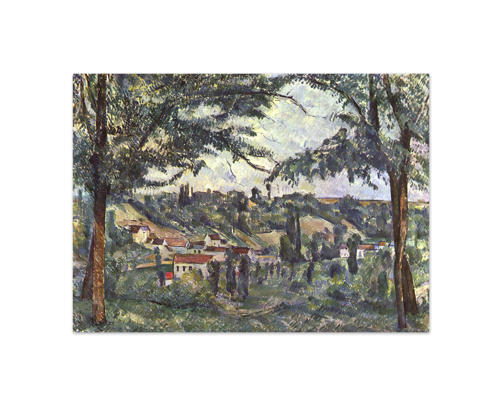 Paul Cézanne - The Hameau des Pâtis - Compact / Full Bleed / No Frame