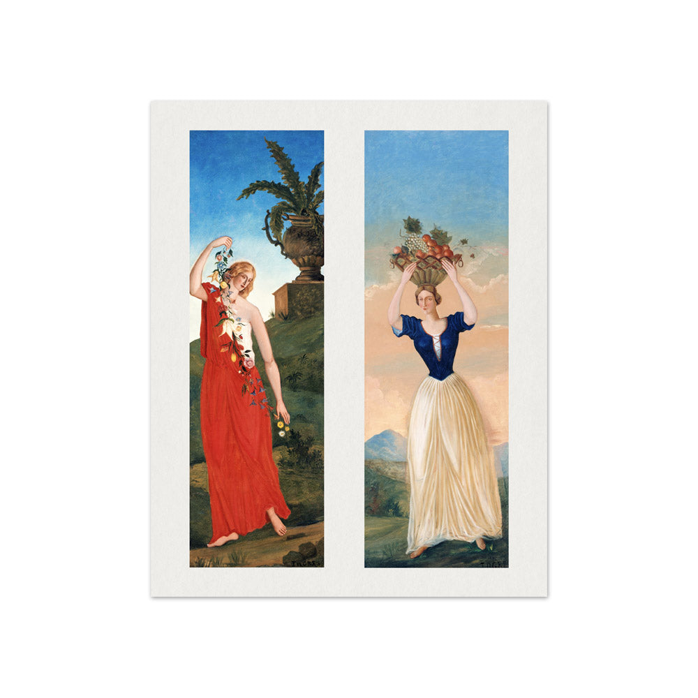 Paul Cézanne - The four seasons - Compact / Full Bleed / No Frame