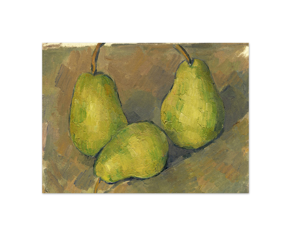 Paul Cézanne - Three Pears - Compact / Full Bleed / No Frame