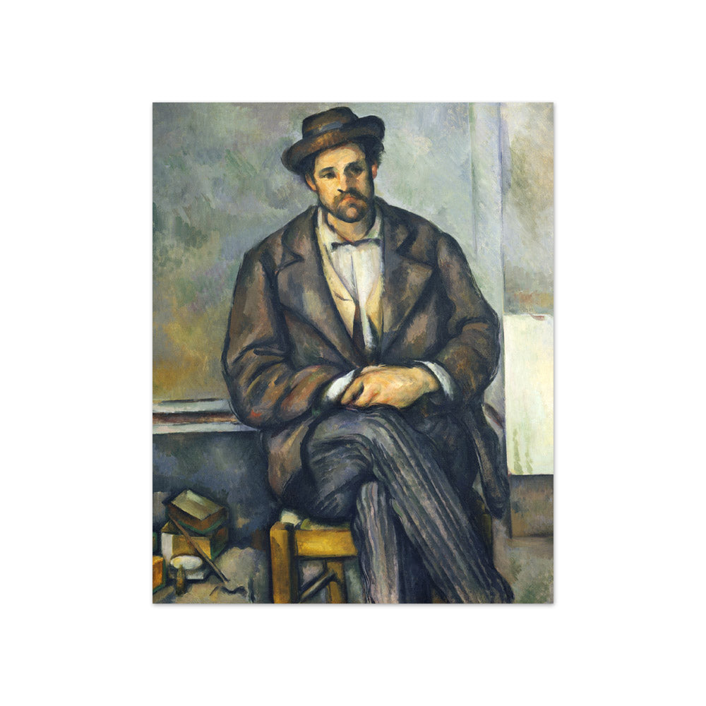 Paul Cézanne - Seated Peasant - Compact / Full Bleed / No Frame