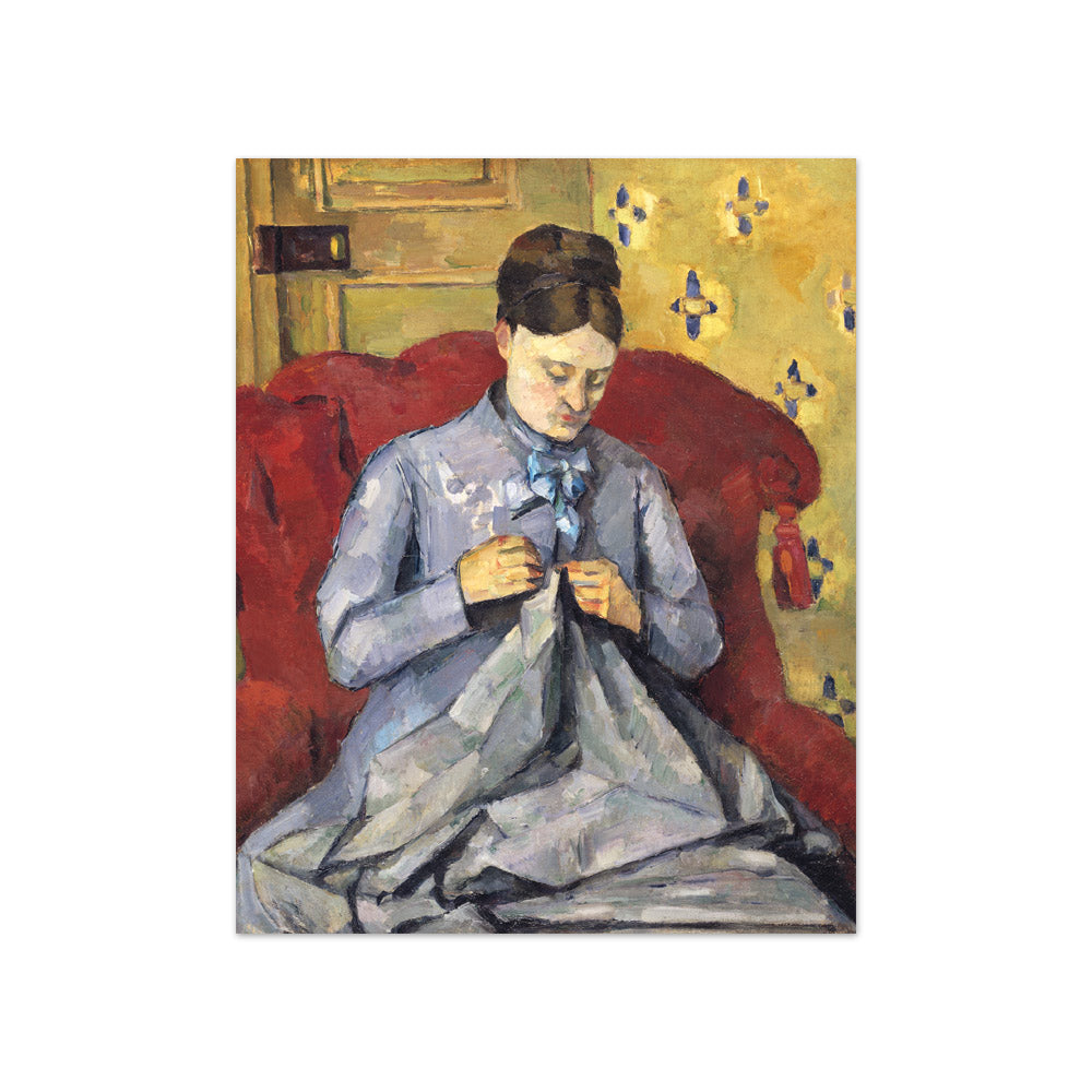 Paul Cézanne - Paul Cézanne's wife - Compact / Full Bleed / No Frame