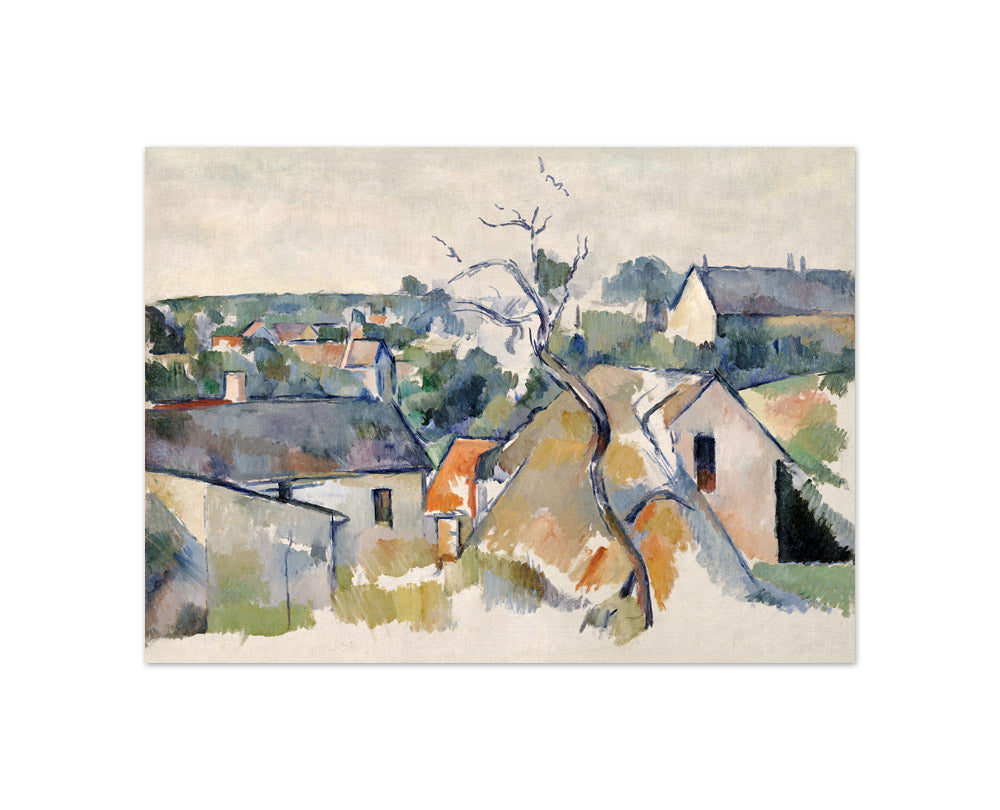 Paul Cézanne - Rooftops - Compact / Full Bleed / No Frame