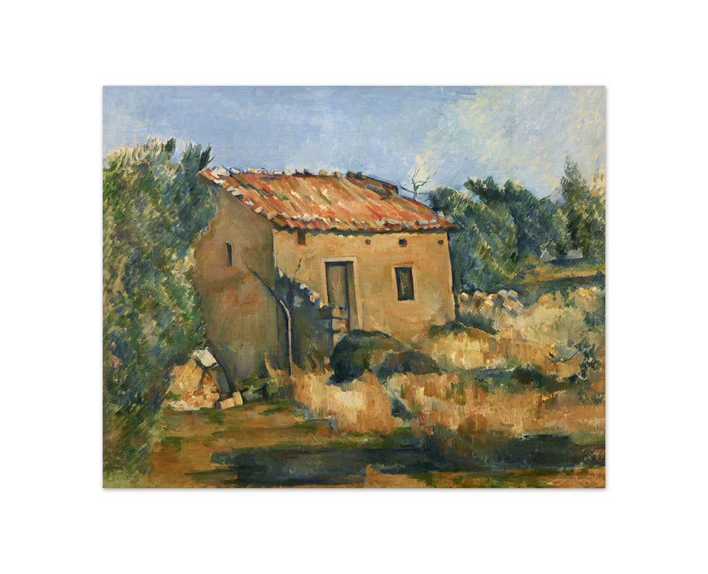 Paul Cézanne - Abandoned House near Aix-en-Provence - Compact / Full Bleed / No Frame