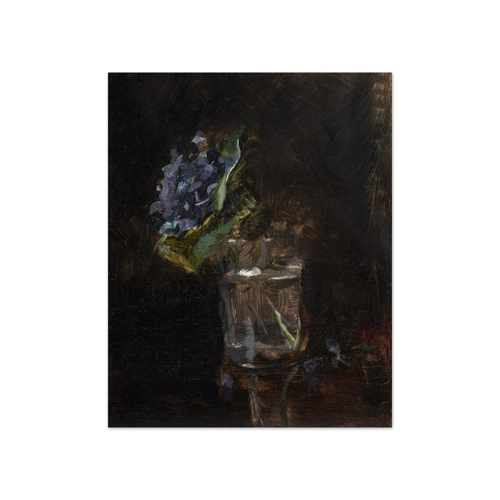 Henri de Toulouse–Lautrec - Bouquet of Violets in a Vase - Compact / Full Bleed / No Frame