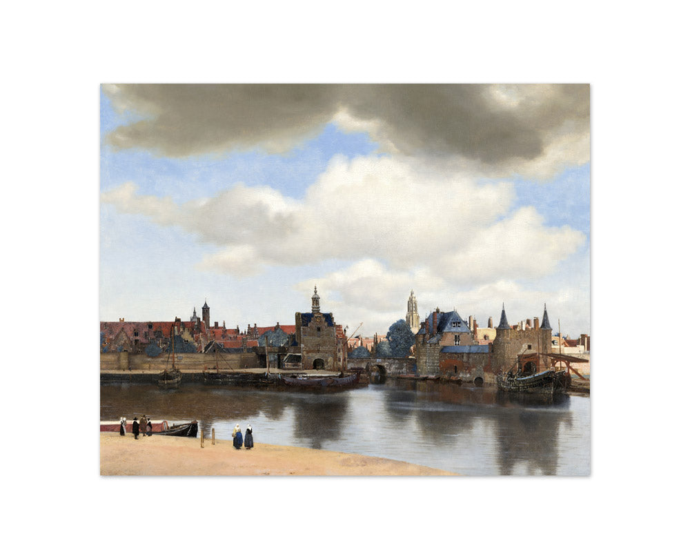 Johannes Vermeer - View of Delft - Compact / Full Bleed / No Frame