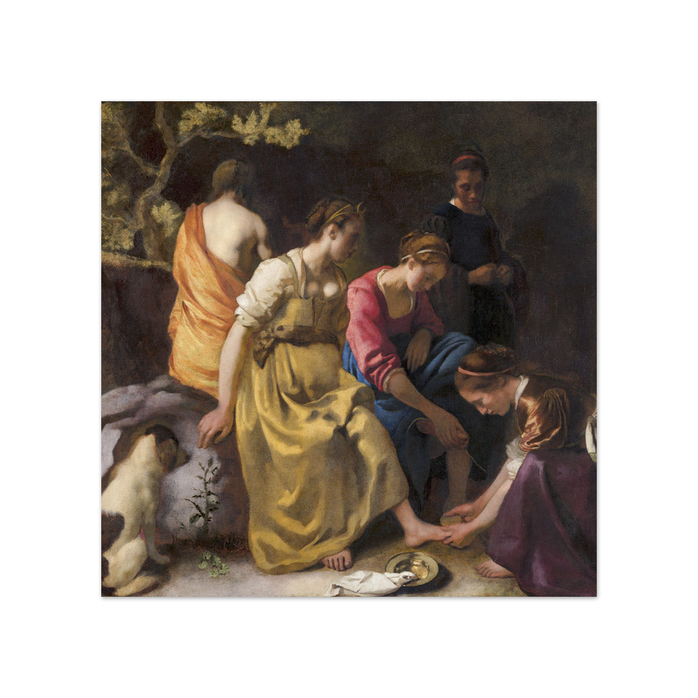 Johannes Vermeer - Diana and her Nymphs - Compact / Full Bleed / No Frame