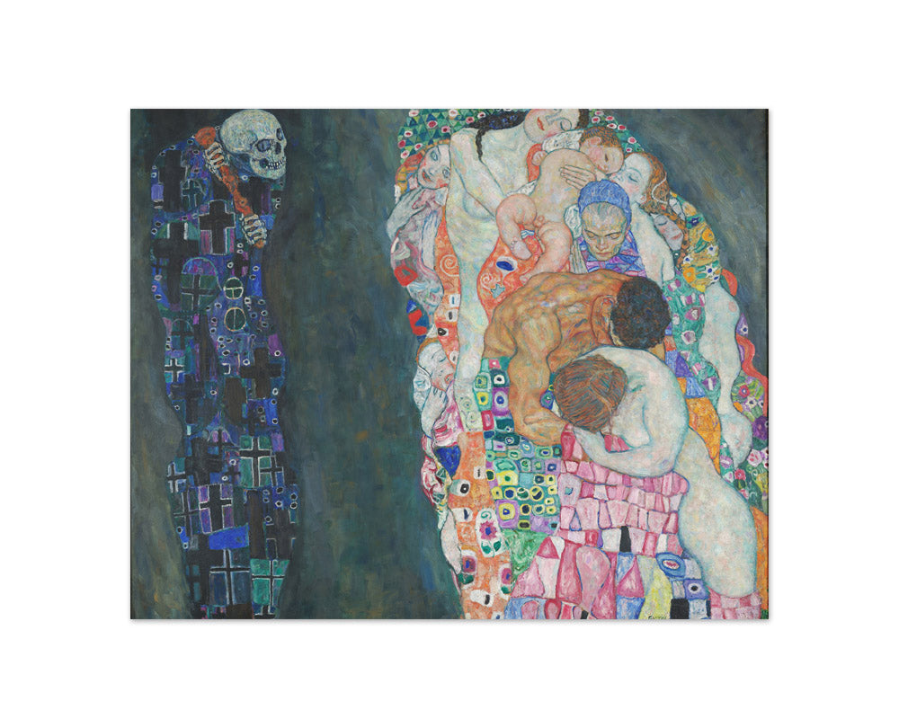 Gustav Klimt - Death and Life - Compact / Full Bleed / No Frame