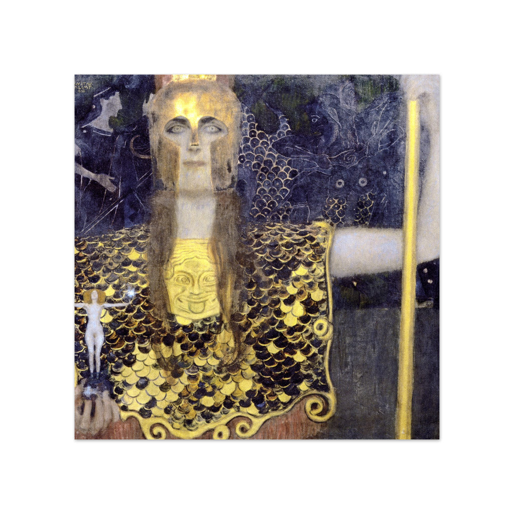 Gustav Klimt - Pallas Athena - Compact / Full Bleed / No Frame