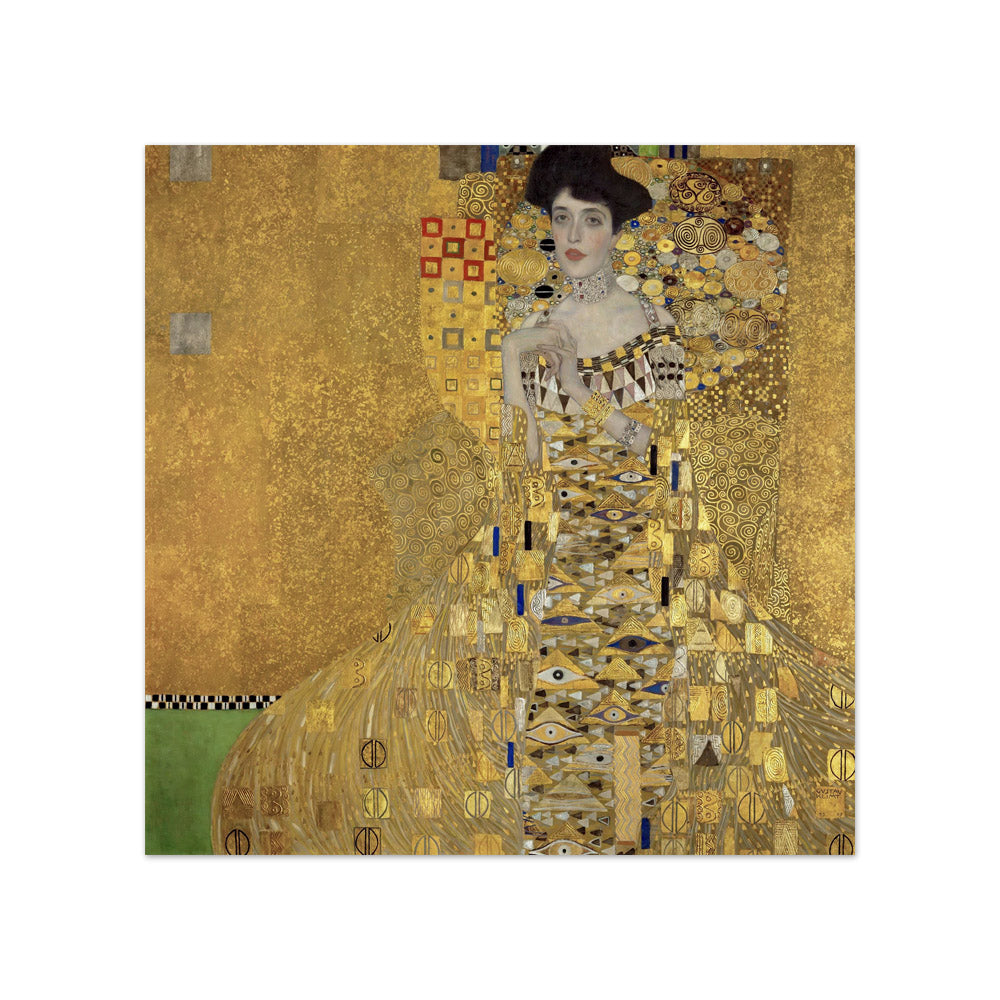 Gustav Klimt - Portrait of Adele Bloch-Bauer I - Compact / Full Bleed / No Frame