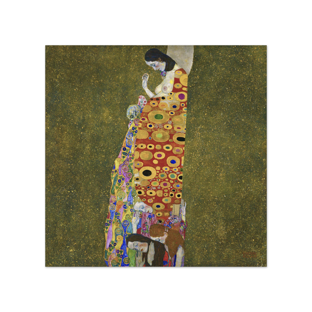 Gustav Klimt - Hope II - Compact / Full Bleed / No Frame