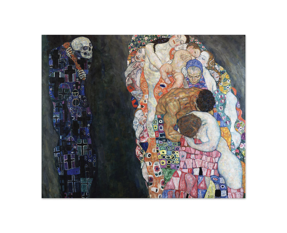 Gustav Klimt - Death and Life - Compact / Full Bleed / No Frame