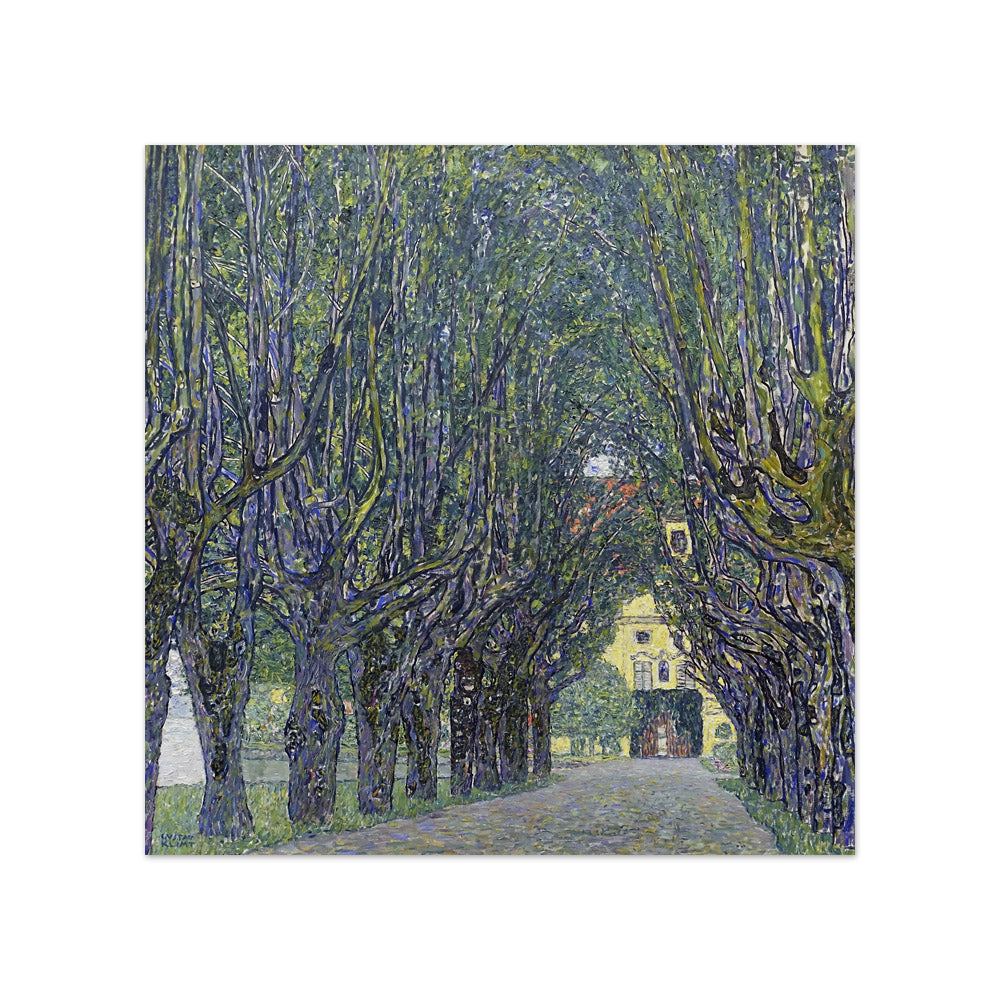 Gustav Klimt - Avenue at Castle Kammer - Compact / Full Bleed / No Frame