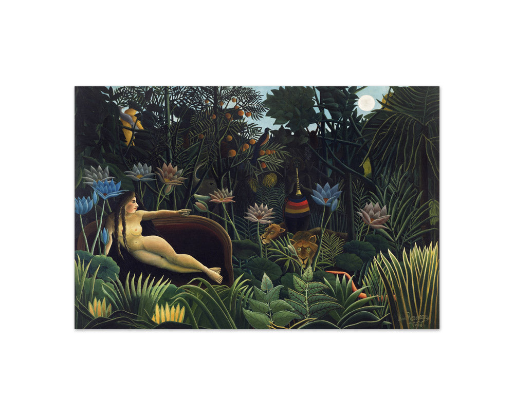 Henri Rousseau - The Dream - Compact / Full Bleed / No Frame