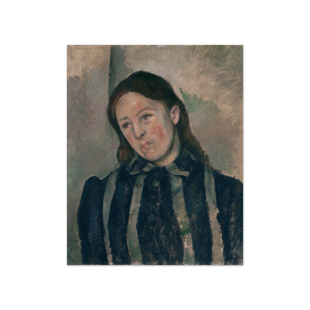 Paul Cézanne - Portrait of Madame Cézanne - Compact / Full Bleed / No Frame