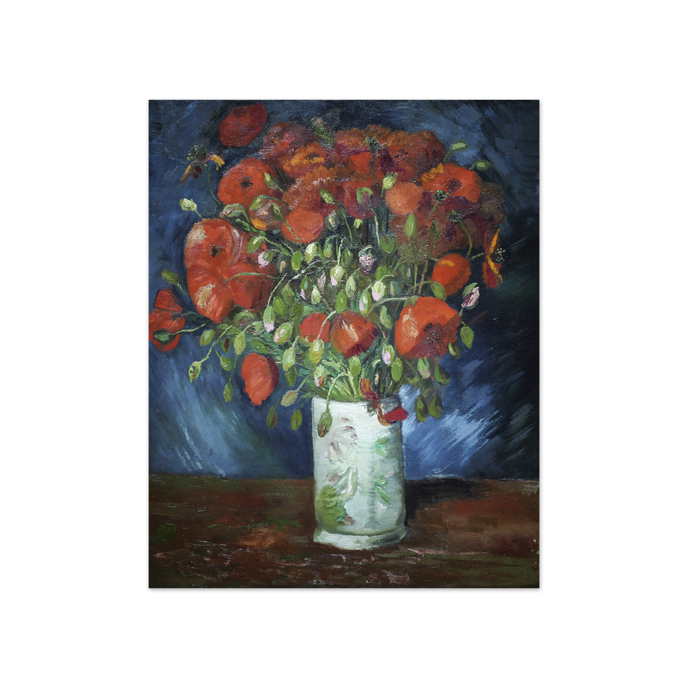 Vincent van Gogh - Vase with Poppies - Compact / Full Bleed / No Frame