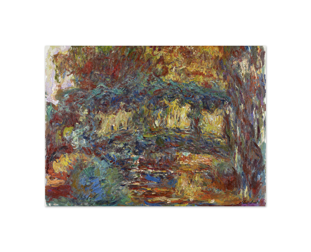 Claude Monet - The Japanese Footbridge - Compact / Full Bleed / No Frame