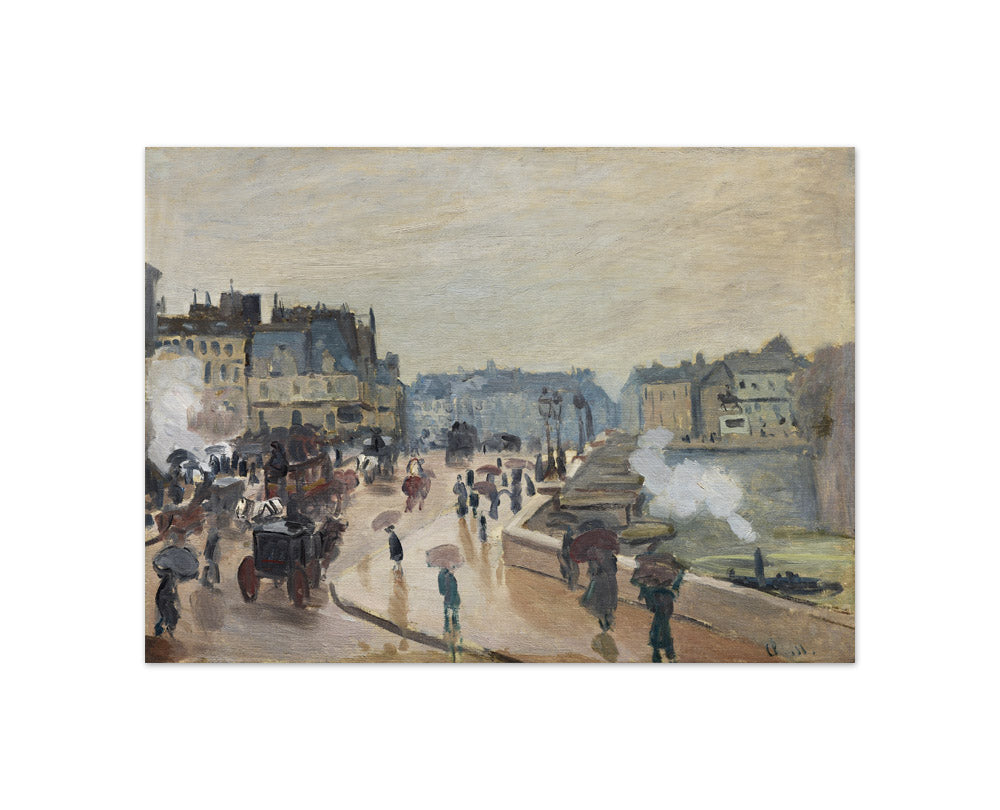 Claude Monet - The Pont Neuf - Compact / Full Bleed / No Frame