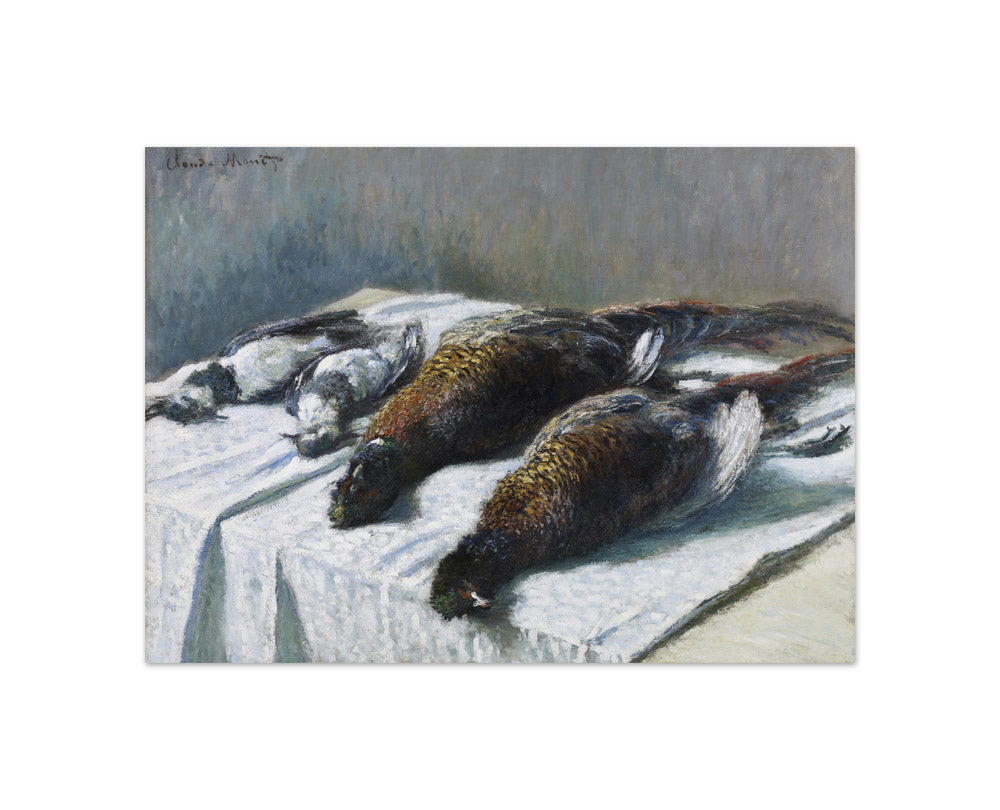 Claude Monet - Still Life with Pheasants and Plovers - Compact / Full Bleed / No Frame