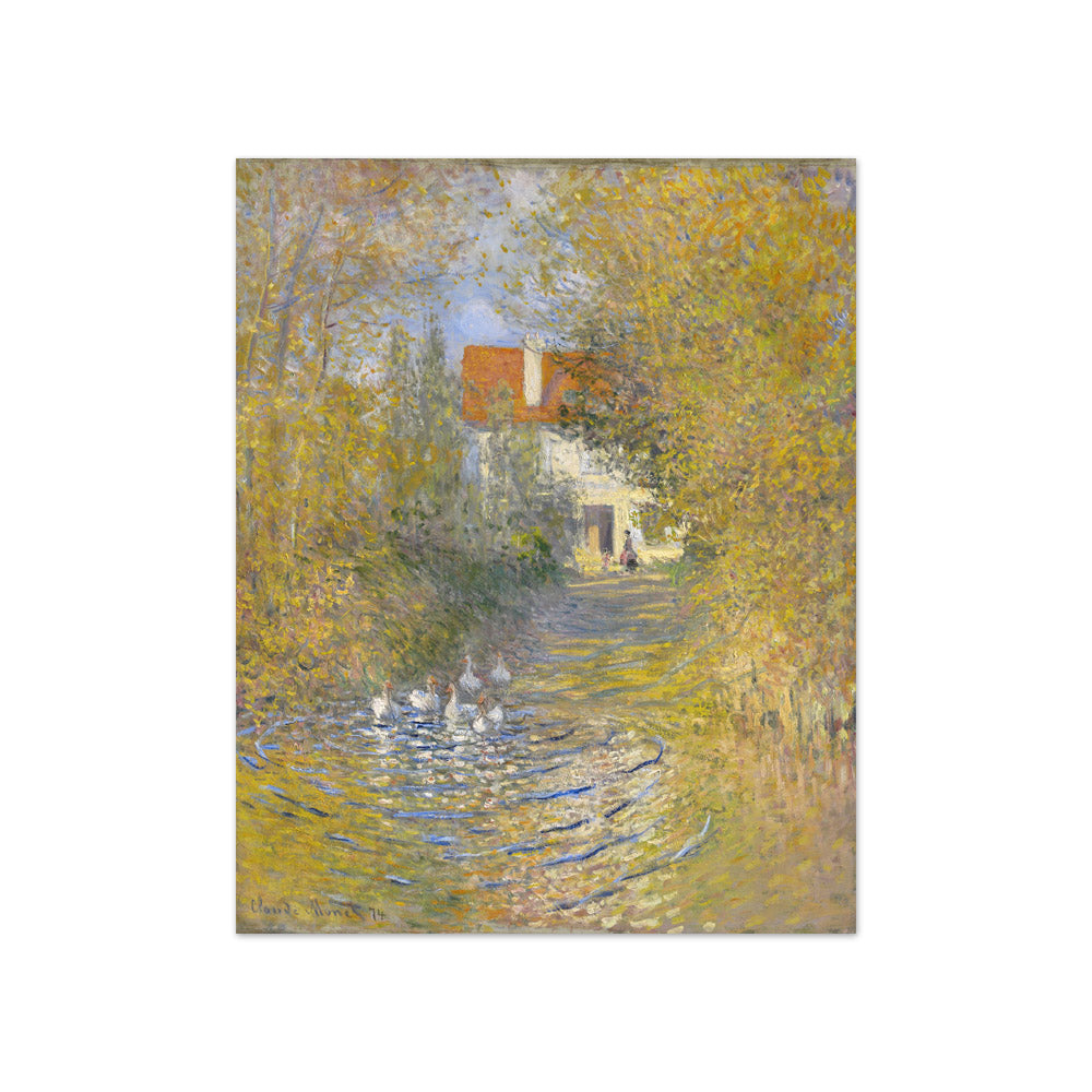Claude Monet - The Geese - Compact / Full Bleed / No Frame
