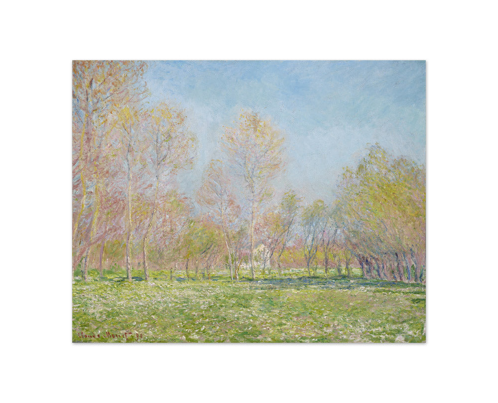 Claude Monet - Spring in Giverny - Compact / Full Bleed / No Frame