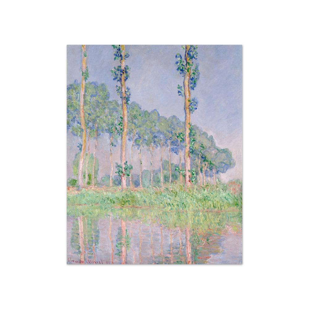 Claude Monet - Poplars, Pink Effect - Compact / Full Bleed / No Frame