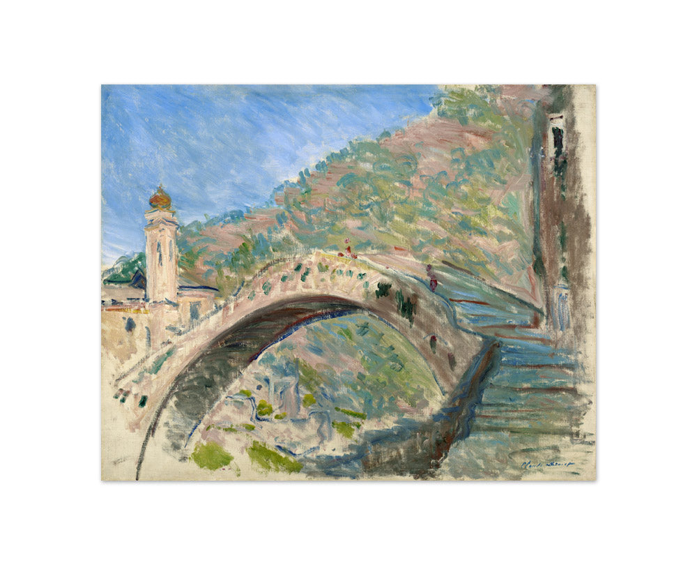 Claude Monet - Bridge at Dolceacqua - Compact / Full Bleed / No Frame