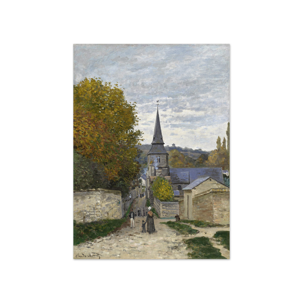 Claude Monet - Street in Sainte-Adresse - Compact / Full Bleed / No Frame