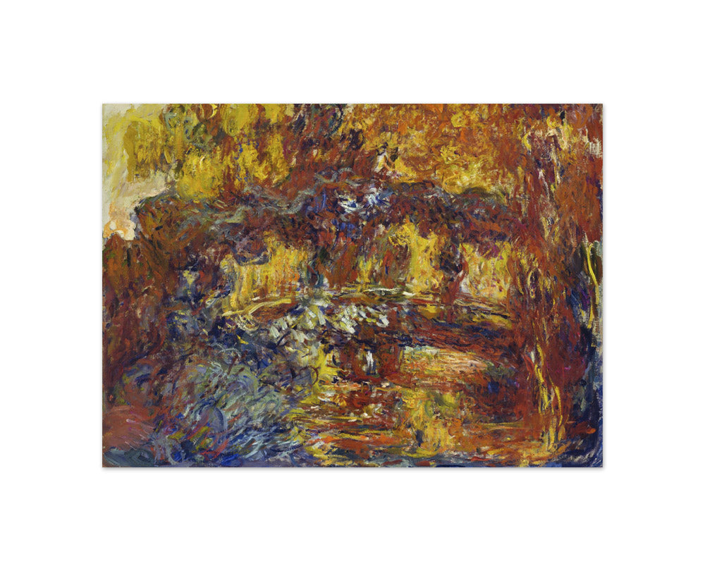 Claude Monet - The Japanese Footbridge - Compact / Full Bleed / No Frame