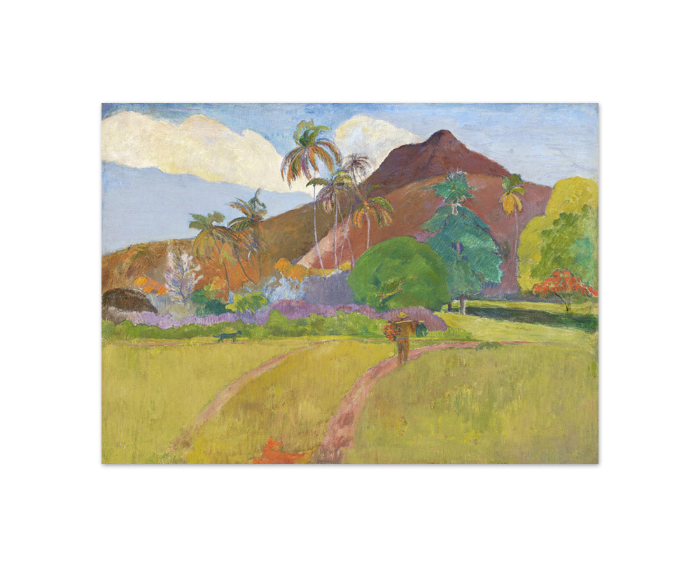 Paul Gauguin - Tahitian Landscape - Compact / Full Bleed / No Frame