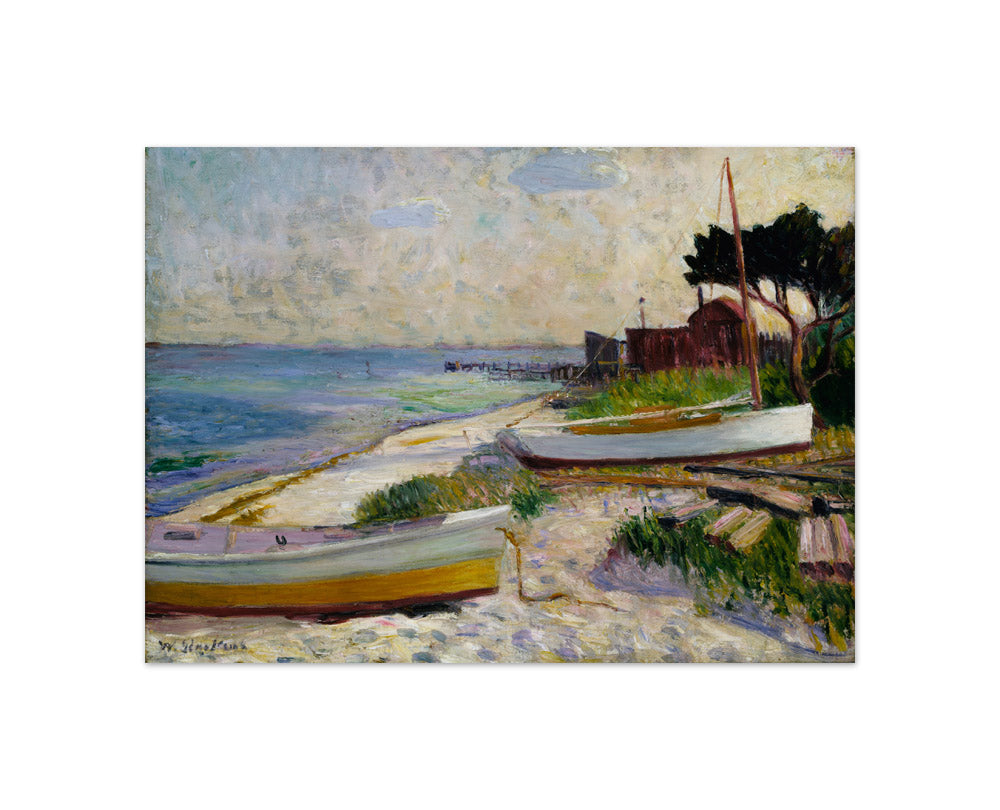 William James Glackens - Beach Scene - Compact / Full Bleed / No Frame