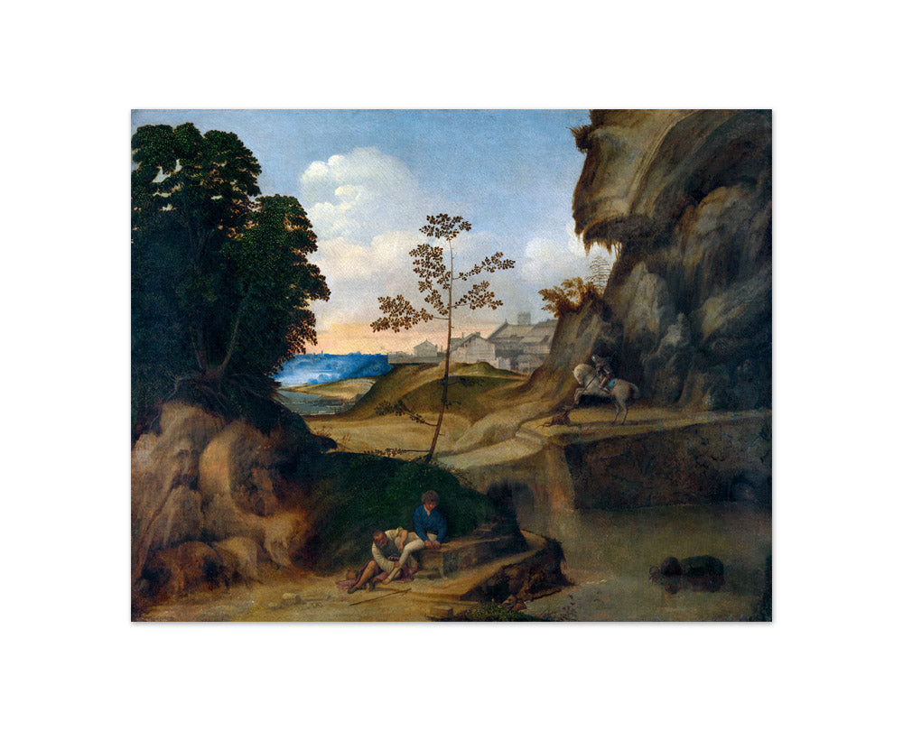 Giorgione - The Sunset - Compact / Full Bleed / No Frame