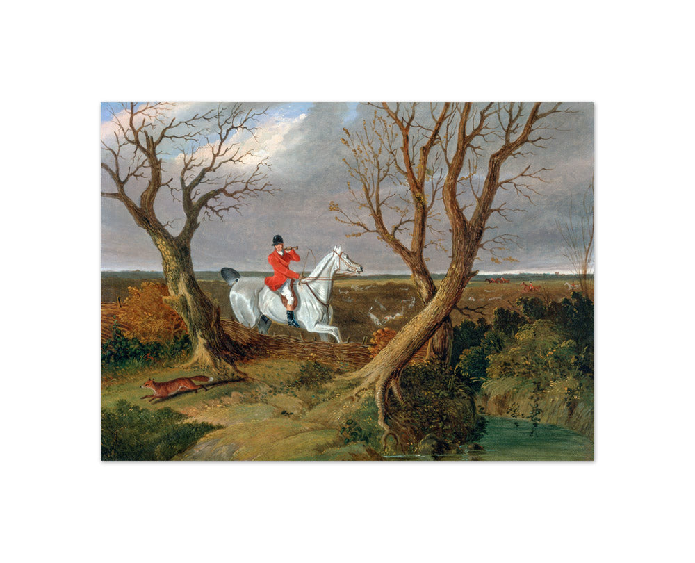 John Frederick Herring - The Suffolk Hunt: Gone Away - Compact / Full Bleed / No Frame