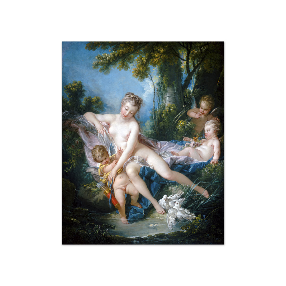 Francois Boucher - Venus Consoling Love - Compact / Full Bleed / No Frame