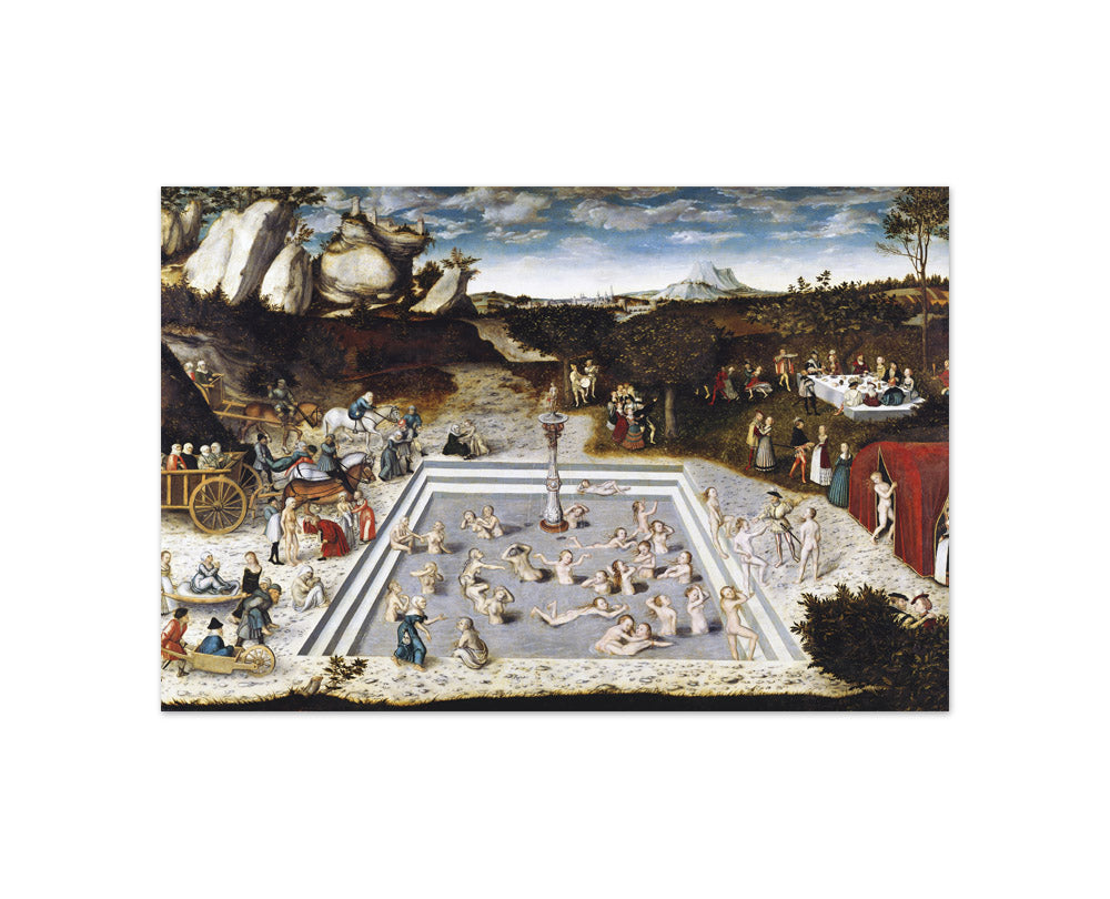 Lucas Cranach - The fountain of youth - Compact / Full Bleed / No Frame