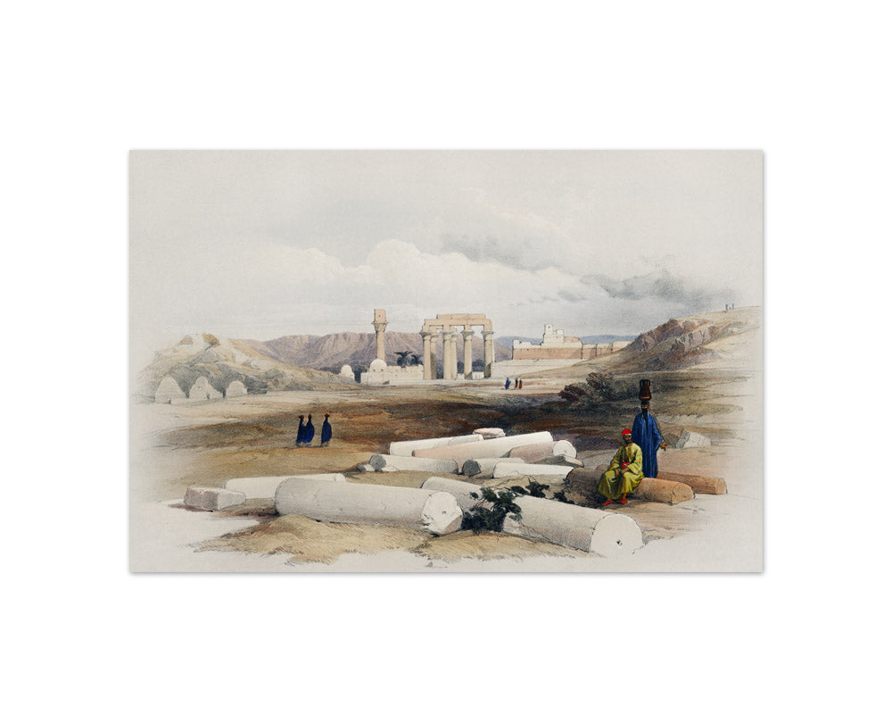 David Roberts - Ancient Hermonthis (Hermont) - Compact / Full Bleed / No Frame