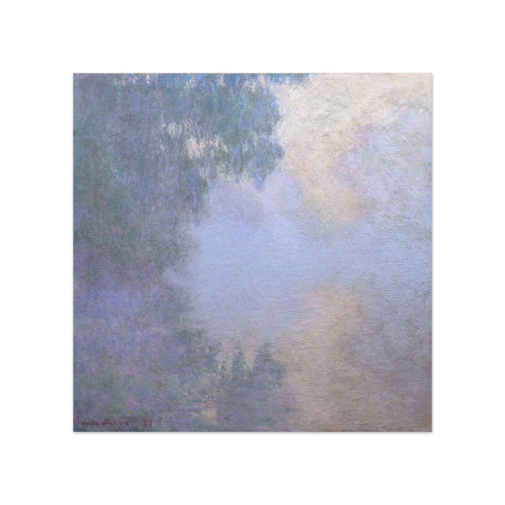 Claude Monet - Morning on the Seine near Giverny - Compact / Full Bleed / No Frame