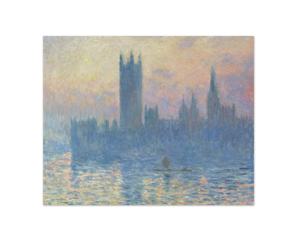 Claude Monet - The Houses of Parliament, Sunset - Compact / Full Bleed / No Frame